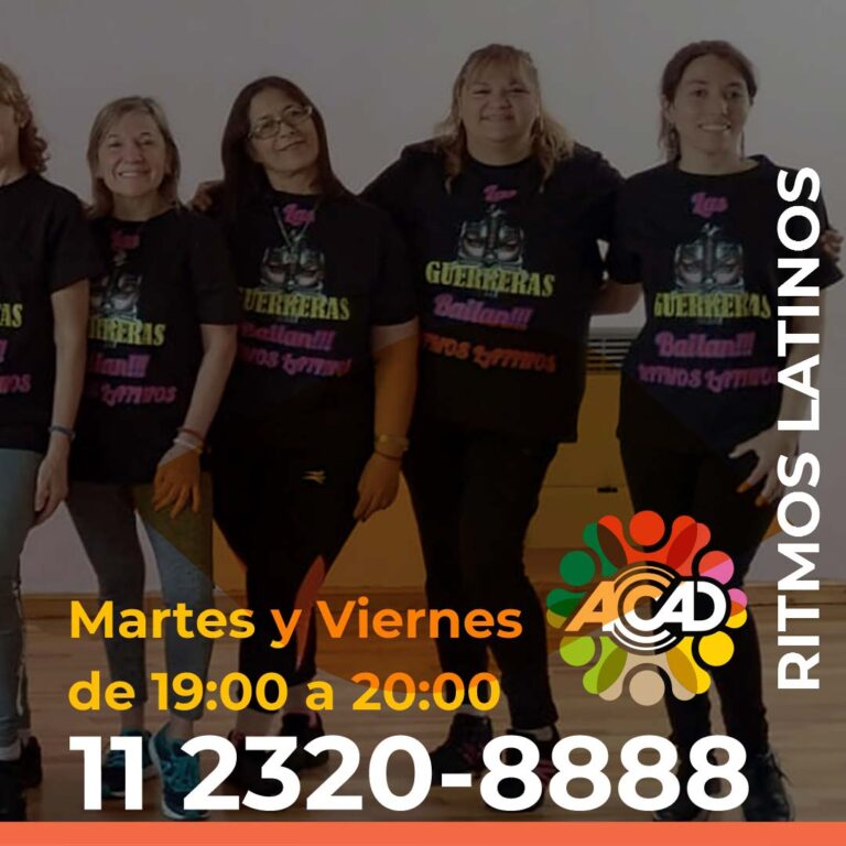 Lee más sobre el artículo Ritmos Latinos | Bailá los martes y los viernes